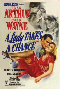 Она решает рискнуть / A Lady Takes a Chance (1943)