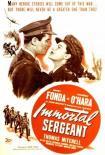 Бессмертный сержант / Immortal Sergeant (1943)