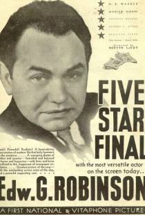 Пять последних звезд / Five Star Final (1931)