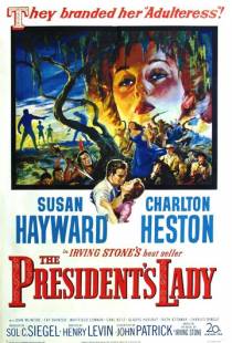 Первая леди / The President's Lady (1953)